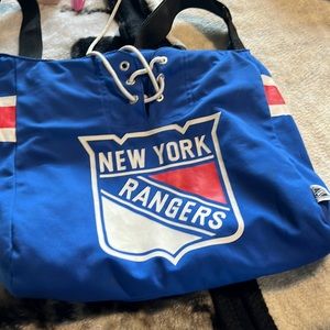 Crossbody  NY rangers bag!